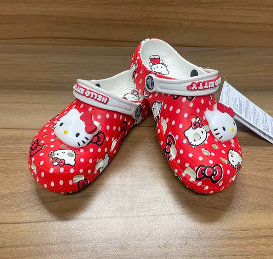 HK RED SLIPPERS