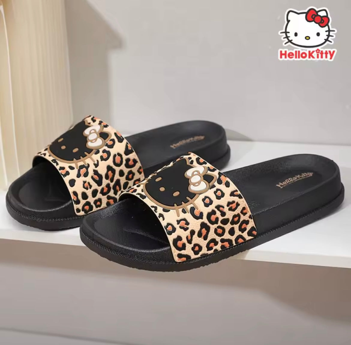 HK BROWN SLIPPERS