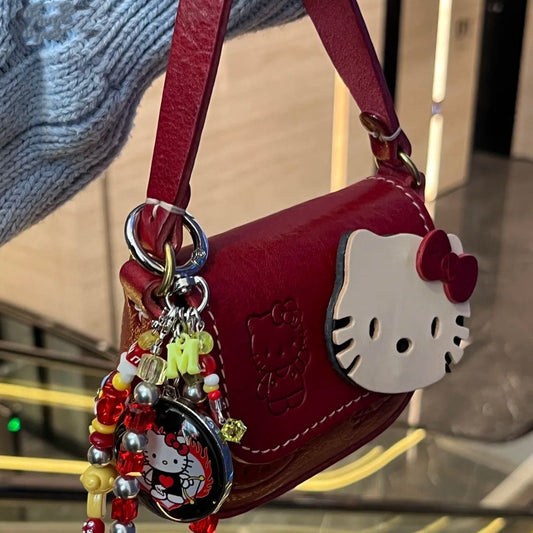 RED HELLO KITTY MINI PURSE